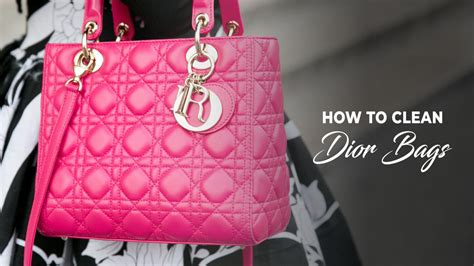 how to clean vintage dior bag|Dior canvas bag cleaner.